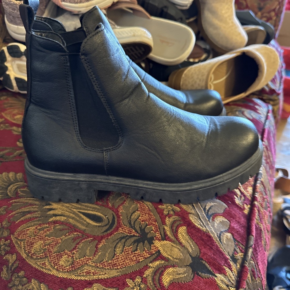 Women's Street Wear Society Ankle Boots Black Size 10